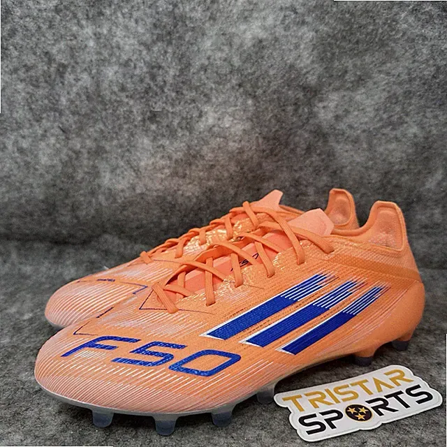 Adidas F50 Elite AG Soccer Cleats Mens Sz 5 Womens Sz 6 Beam Orange Blue JH7637