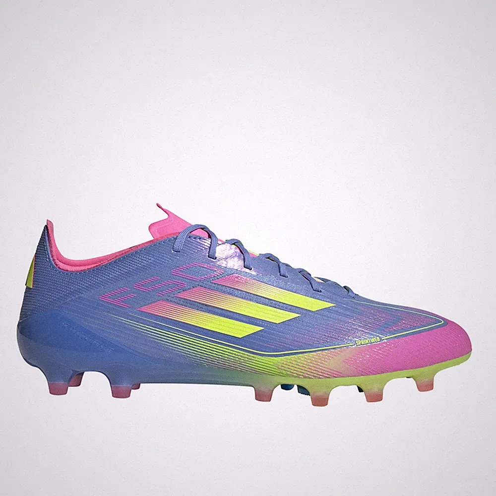 adidas F50 Elite Artificial Ground Soccer Cleats Mens Blue Sneakers Athletic Sho