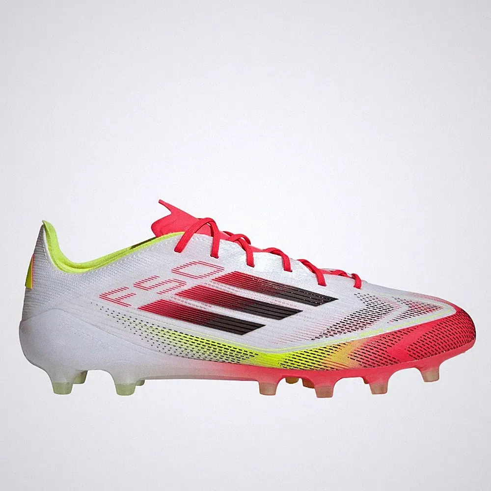 adidas F50 Elite Artificial Ground Soccer Cleats Mens Red, White Sneakers Athlet