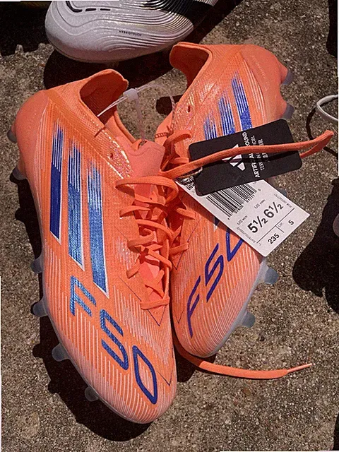Adidas F50 Elite FG Coral Blaze Pack 5.5M/6.5W NEW Soccer Cleats JH7618