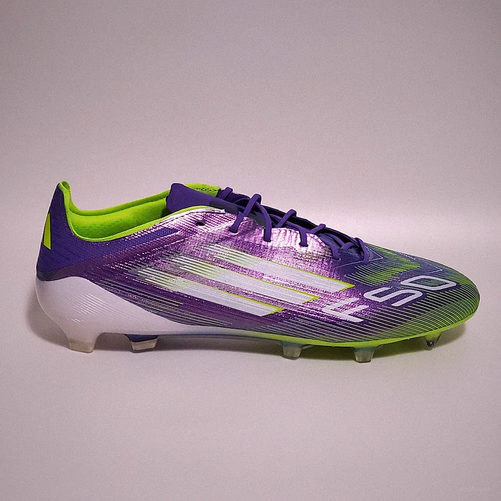 Adidas F50 Elite FG Elite Soccer Cleats Purple White $260 JH7615 Men's Size 12.5