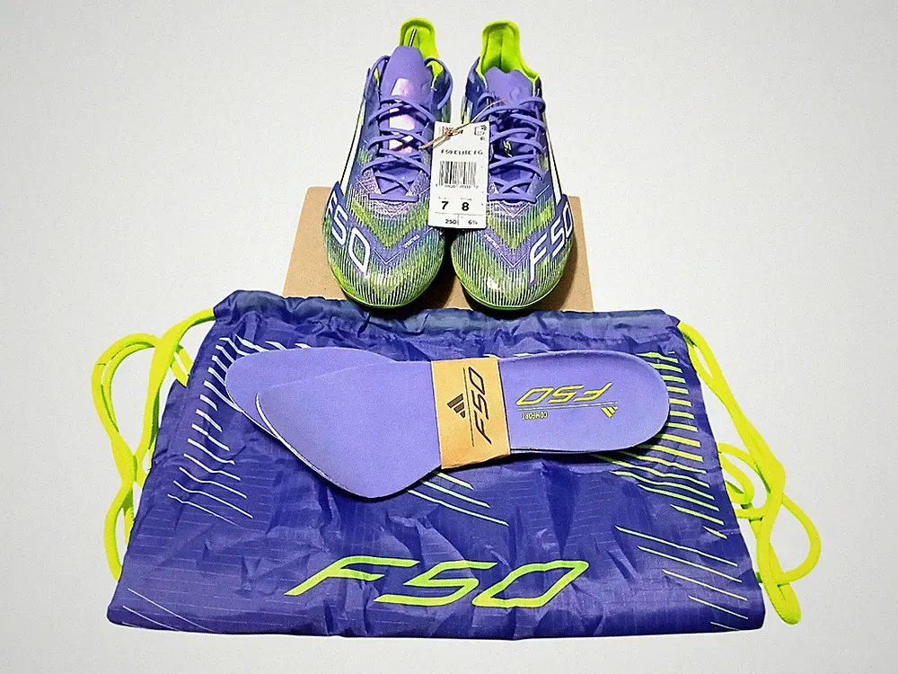 adidas F50 Elite FG Firm Ground Soccer Cleats JH7615 Men's Size 7,Women's Size 8