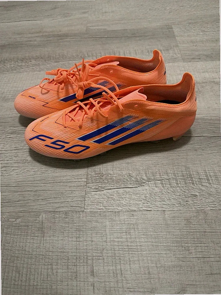 adidas F50 Elite FG Firm Ground Soccer Cleats JH7618 Size 11 Orange
