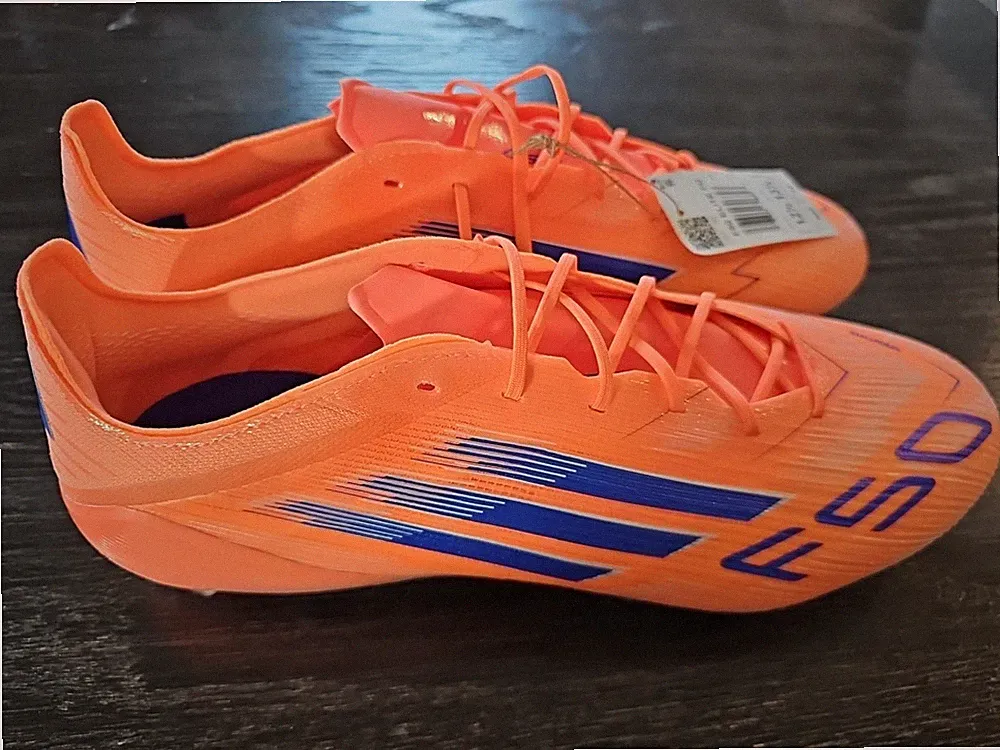 adidas F50 Elite FG Firm Ground Soccer Cleats JH7618 Size 12.5 Orange