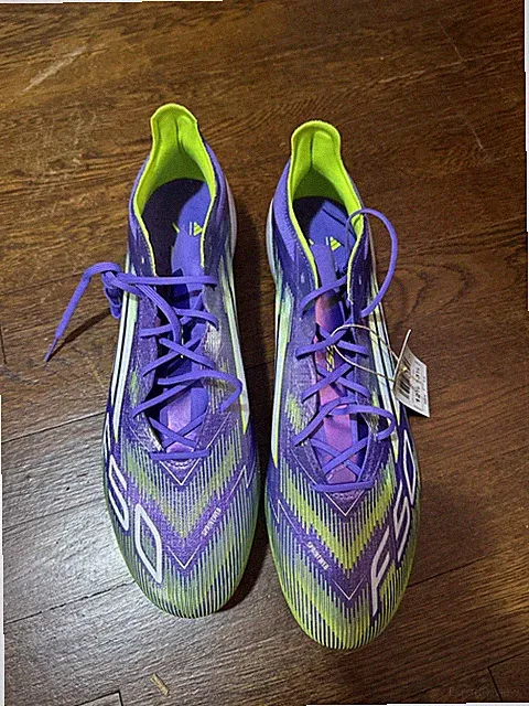 Adidas F50 Elite FG Firm Ground Soccer Cleats Men’s Size 12.5 Purple JH7615