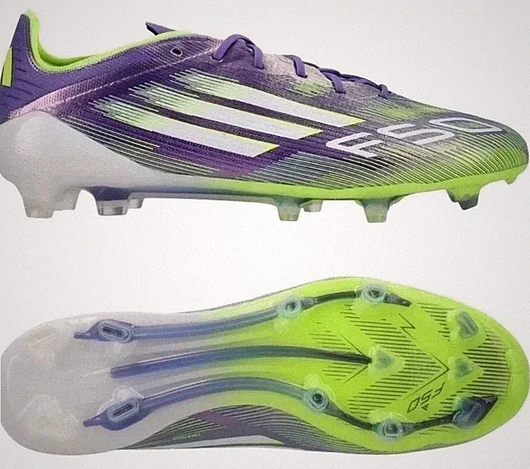 Adidas F50 Elite FG Firm Ground Soccer Cleats Men’s Size 4.5 Purple JH7615 New