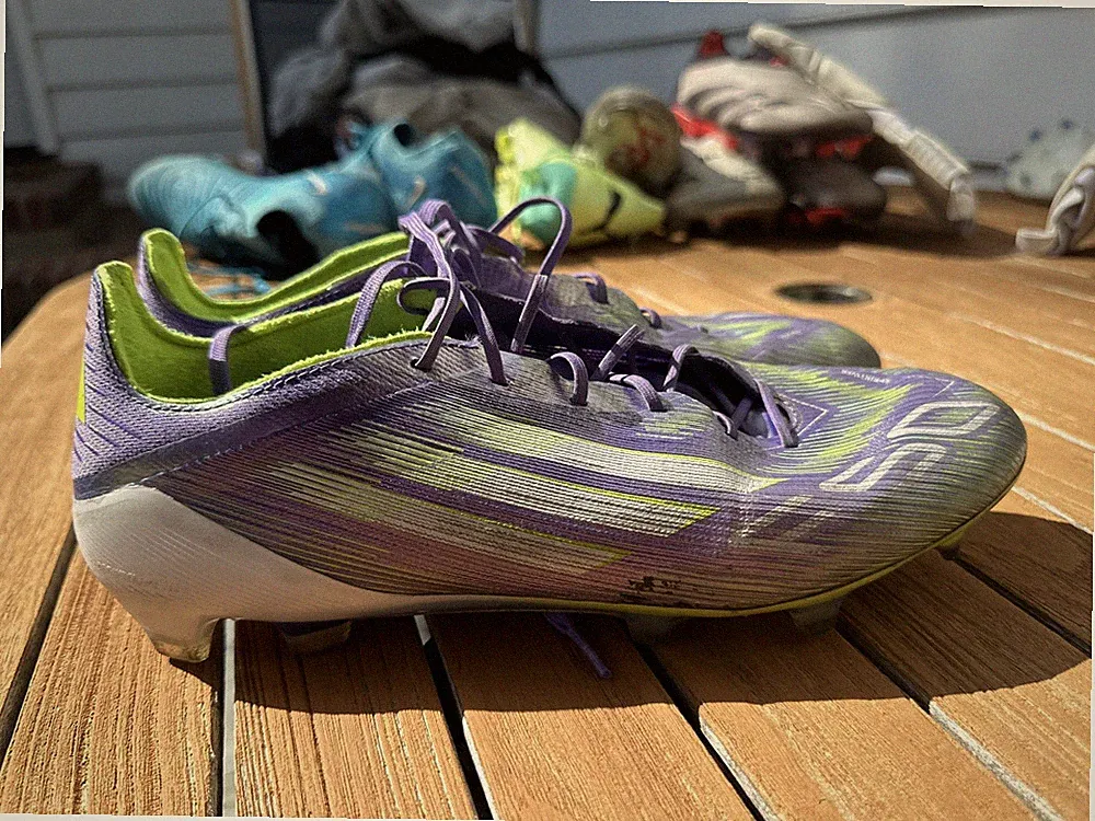 Adidas F50 Elite FG Firm Ground Soccer Cleats Purple Rush JH7615 Mens Size 10