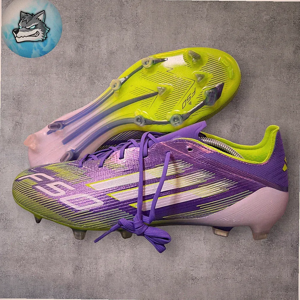 Adidas F50 Elite FG Firm Ground Soccer Cleats Purple Rush JH7615 Mens Size 5