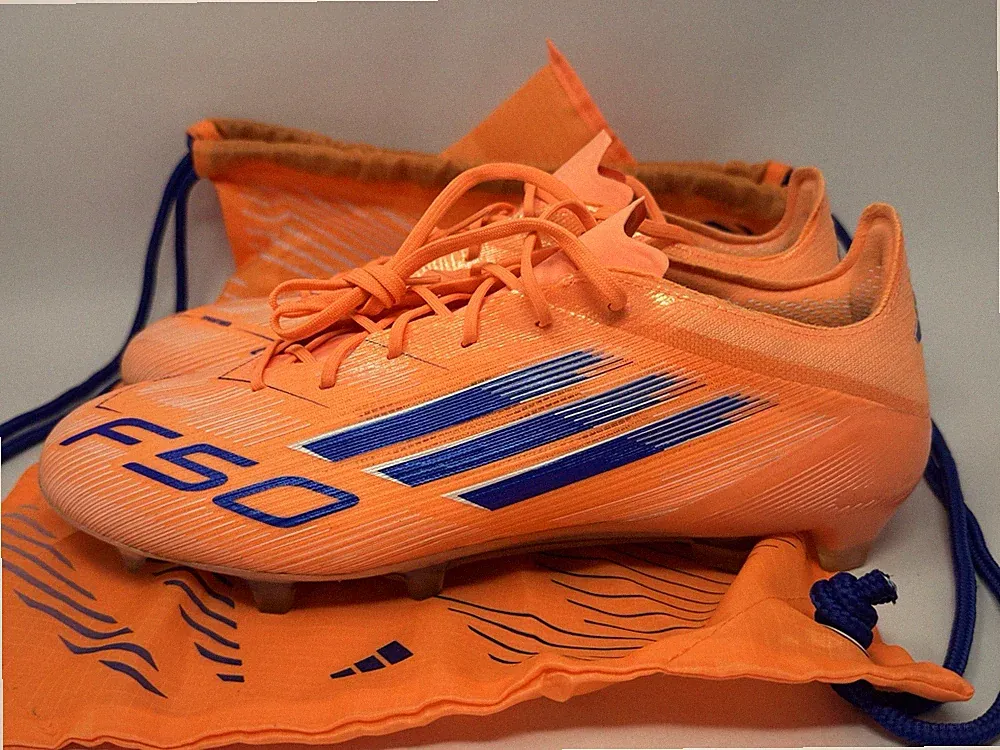 Adidas F50 Elite FG Soccer Cleats Beam Orange JH7618 Men’s Size 11