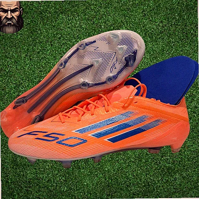 Adidas F50 Elite FG Soccer Cleats JH7618 Beam Orange Men's Size 10.5