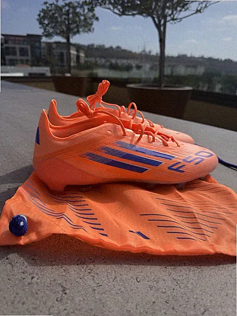 Adidas F50 Elite FG Soccer Cleats US 12,5 Orange + Bag, Brand New