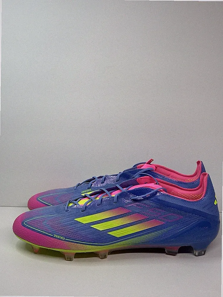 Adidas F50 Elite Firm Ground Soccer Cleat Boot Purple Pink IE1201 Men's Size 12