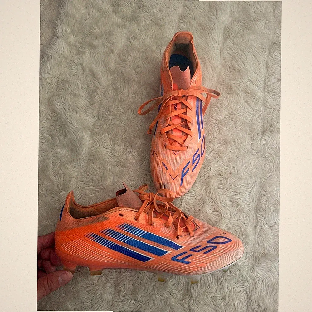 adidas F50 Elite Firm Ground Soccer Cleats in Orange size kids 6 boys