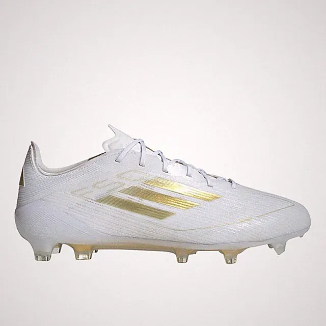 adidas F50 Elite Firm Ground Soccer Cleats Mens White Sneakers Athletic Shoes IE