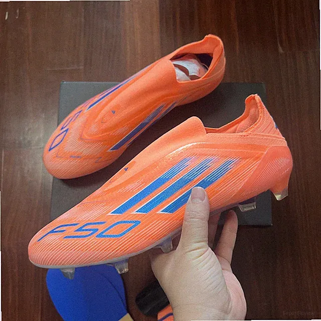 adidas F50 Elite Laceless FG Mens Soccer Cleats Beam Orange JH7626