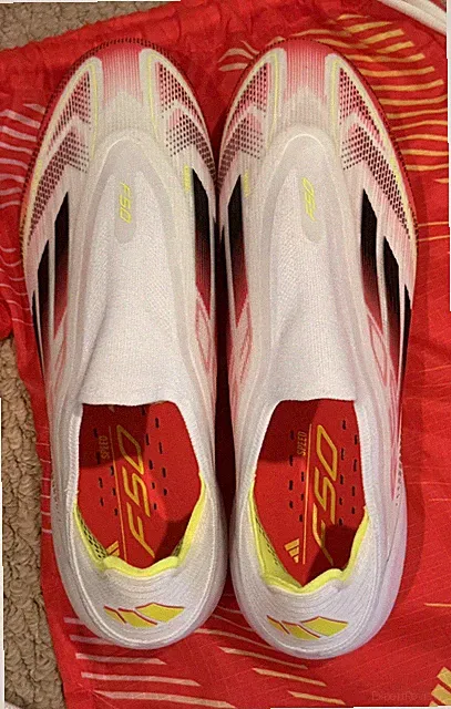 Adidas F50 Elite Laceless Soft Ground Cleats IE1279 Mens 10.5