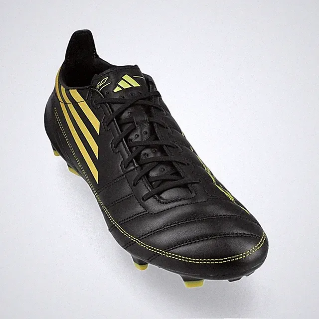 adidas F50 Elite Leather 2010 FG Remake Pack Black Boots Soccer Cleats Men Shoes