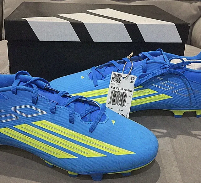 Adidas F50 Elite Messi FG Soccer Cleats Blue New With Box Men's Size 9.5