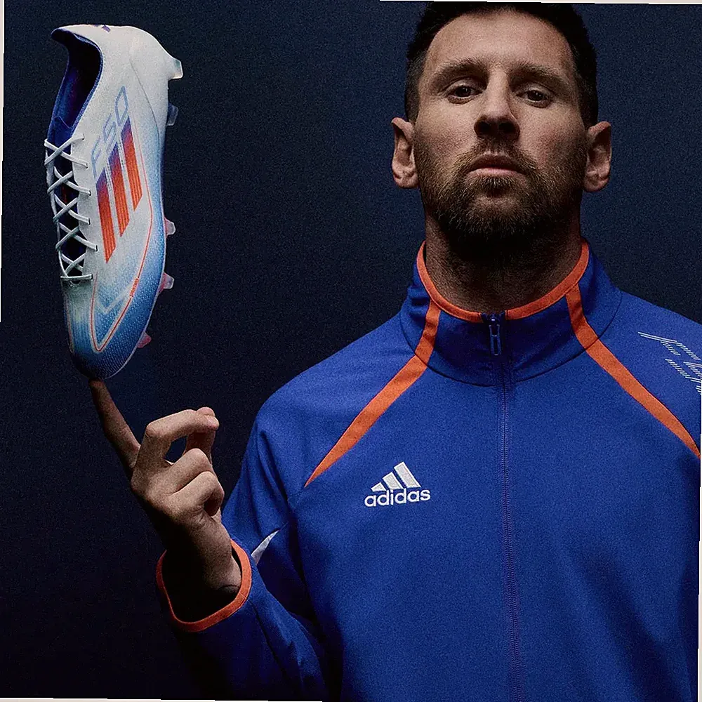adidas F50 Elite Messi Firm Ground White Boots Soccer Cleats New Shoes Men 12UK