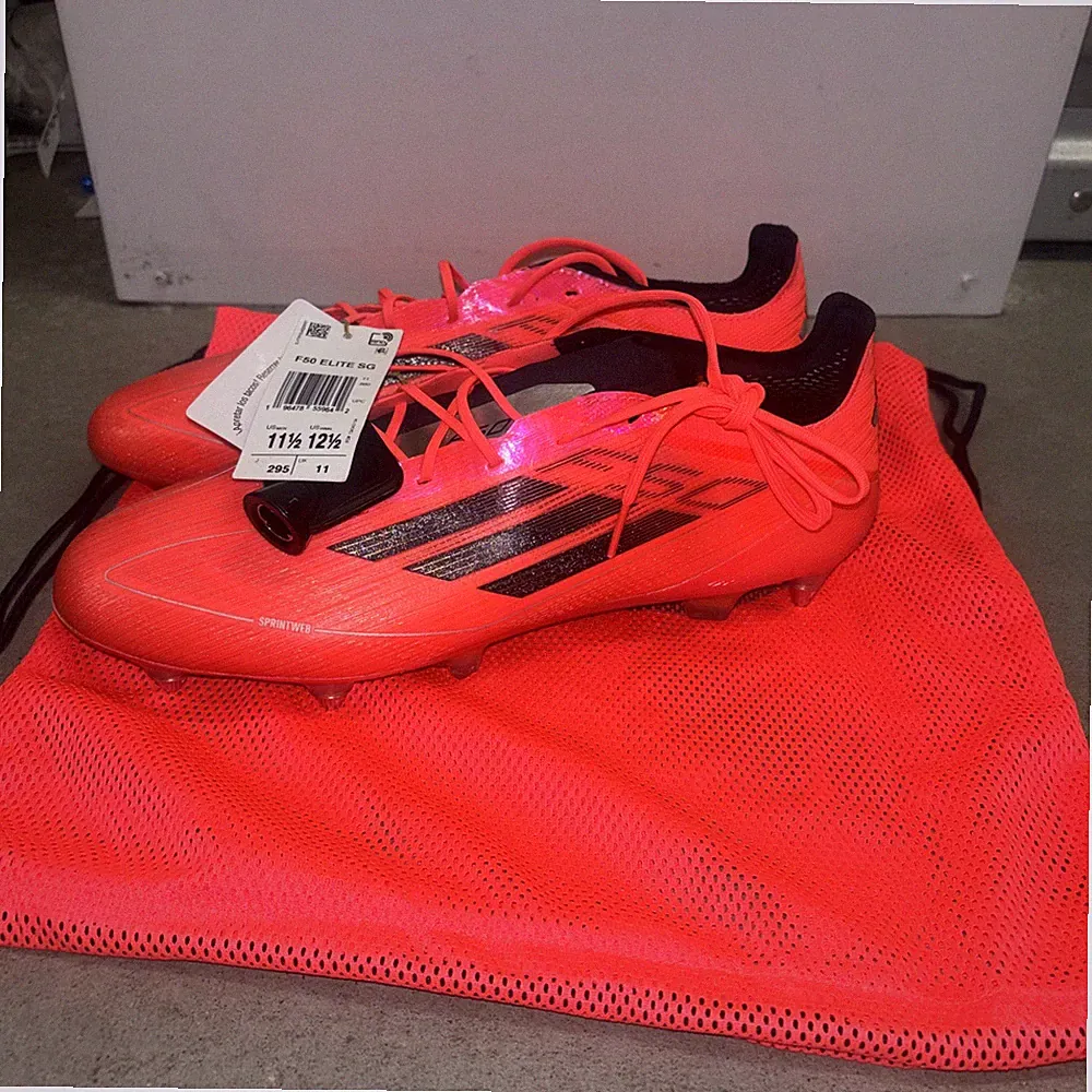 Adidas F50 Elite SG Mens Sz 11.5 Soft Ground Red Cleats Soccer Cleats IF1296 NEW