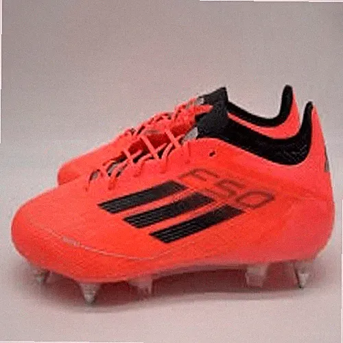 Adidas F50 Elite SG Soccer Cleats Solar Red FiberTouch Speed Boots Sz 9 New