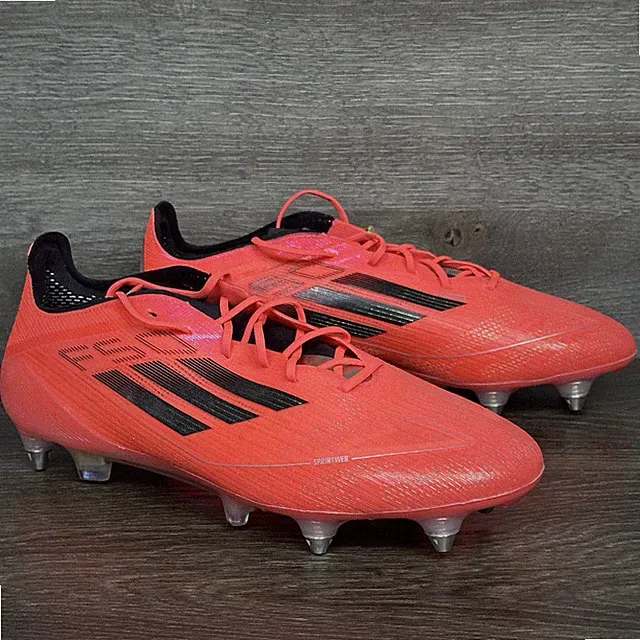 Adidas F50 Elite SG Soft Ground Soccer Cleats Men Sz 8 Women Sz 9 Red IF1296