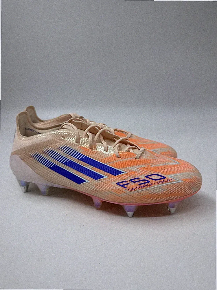 Adidas F50 Elite SG Soft Ground Soccer Cleats Pink/Orange JS4379 Women Size 7.5