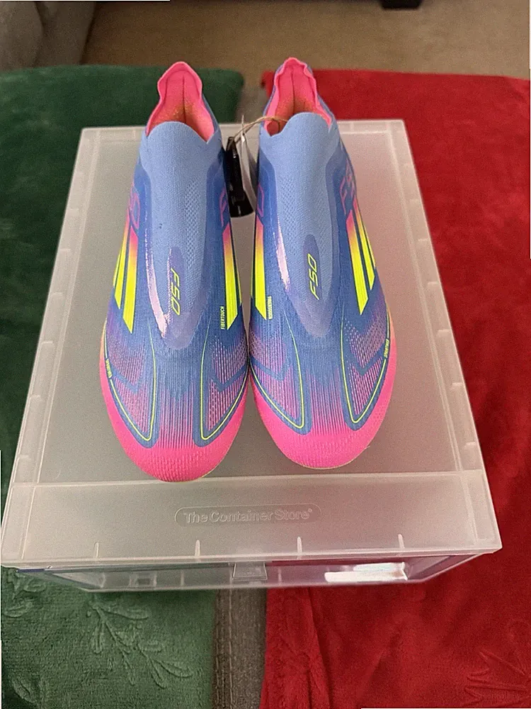 adidas F50 Elite SG Soft Ground Soccer Cleats - US 7.5 Men Celestial Victory
