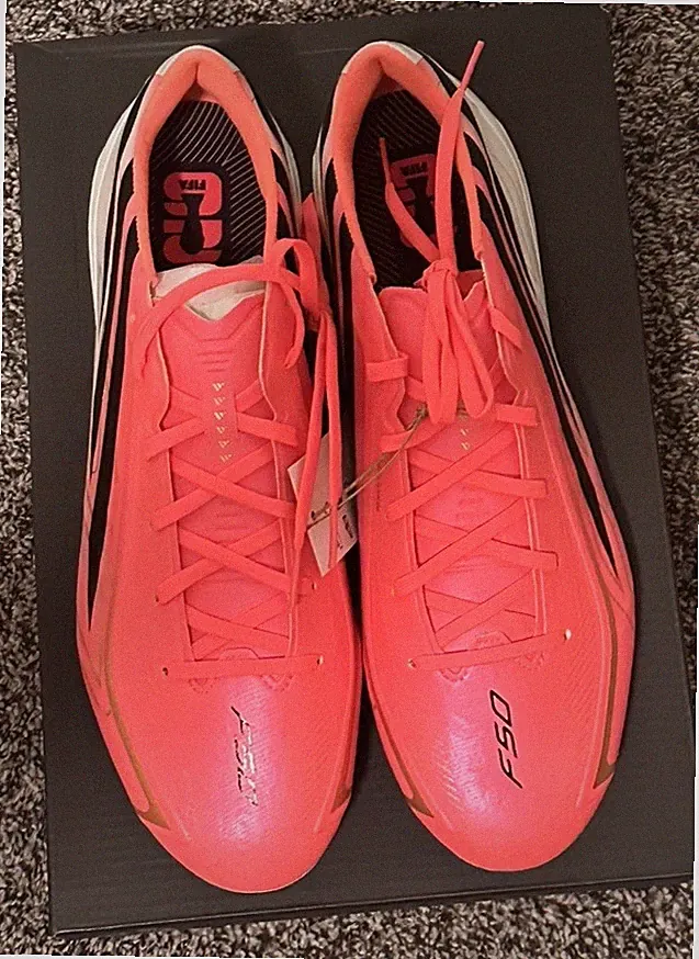adidas F50 Hyperfast Club Firm Ground / Multi Ground Soccer Cleats 9.5 Men