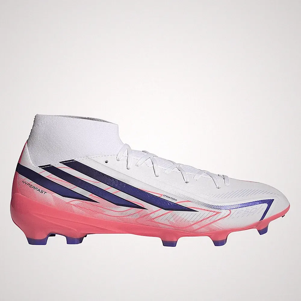 adidas F50 Hyperfast League Mid Firm Ground Soccer Cleats Unisex Size 12.5 M Sne