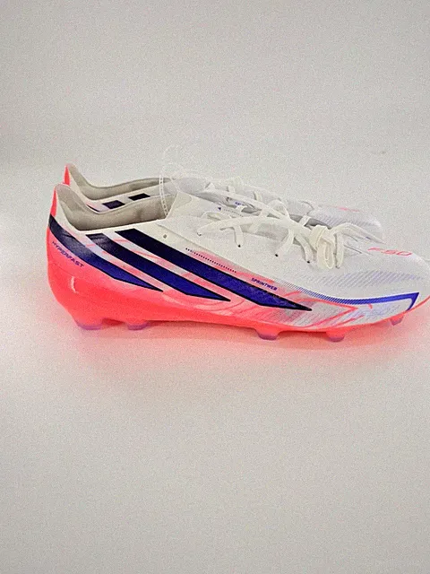 Adidas F50 Hyperfast Pro F Soccer Cleats Low Cut White Pink Mens Size 12 New