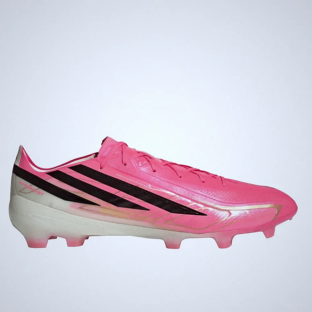 adidas F50 Hyperfast Pro Firm Ground Soccer Cleats Unisex Pink Sneakers Athletic