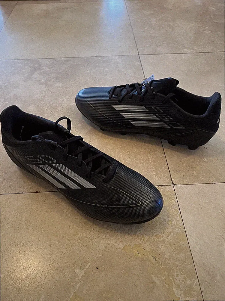 Adidas F50 League FG/MG Men's Size 11 Black Dark Spark Soccer Cleats IE3181 NEW