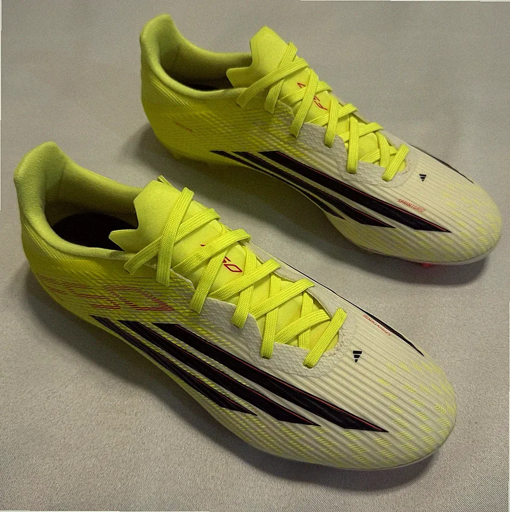 Adidas F50 LEAGUE FIRM GROUND / MULTI GROUND SOCCER CLEATS . Size - 7.5