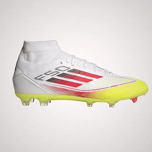adidas F50 League Firm GroundMulti Ground Mid Soccer Cleats Womens Red, White Sn