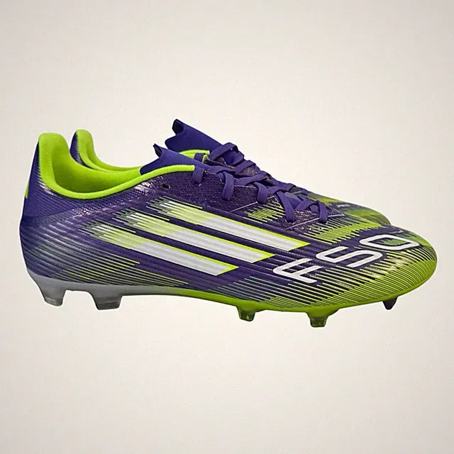 Adidas F50 League Firm/Multi Ground Purple Cleats JI0003 Men's Sizes 7.5-12