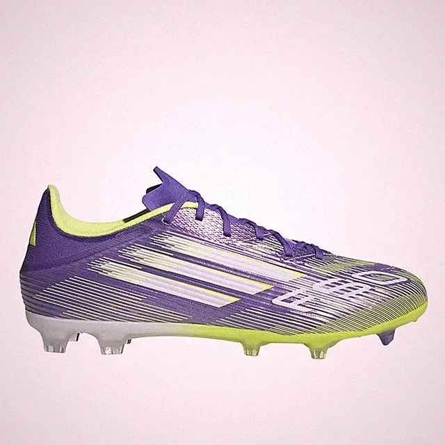 adidas F50 League FirmMultiGround Soccer Cleats Mens Green, Purple Sneakers Athl