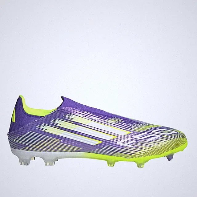adidas F50 League Laceless FirmMultiGround Soccer Cleats Mens Purple Sneakers At