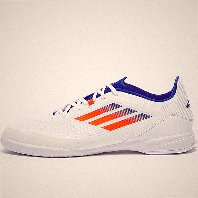 Adidas F50 League Men’s Soccer Cleats White Indoor Football Shoe Footwear #395