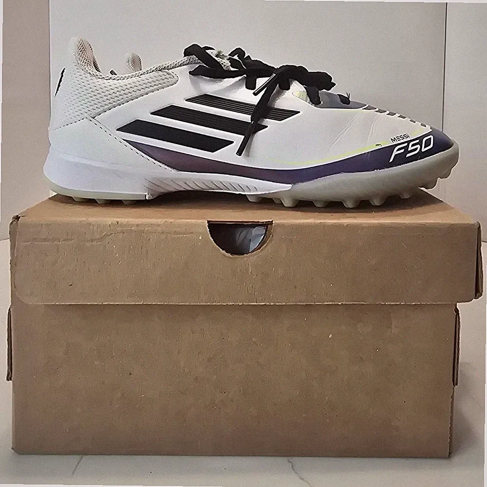 adidas F50 League Messi TF Junior Turf Soccer Shoes IE9082 - size 5 US