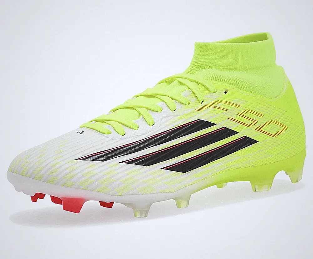 Adidas F50 LEAGUE MID CUT FIRM GROUND / MULTI GROUND SOCCER CLEATS SIZE 12