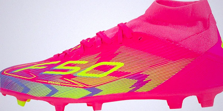 adidas F50 League Mid FG/MG Women's Soccer Cleats Size 14.5 Mystic Victory