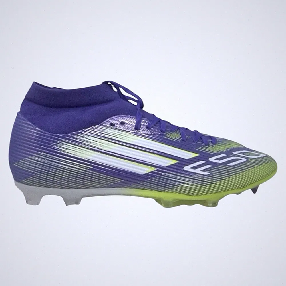 Adidas F50 League Mid Firm/Multi-Ground Cleats Purple Men’s Size 11 JI0886 NEW