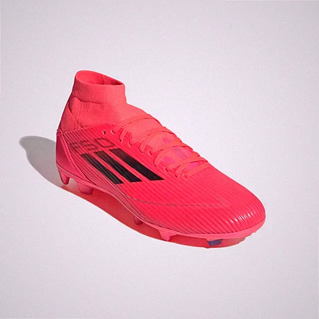 Adidas F50 League Mid IH3813 Women's US 9.5 W Red FG/MG Football Cleats RHS8769