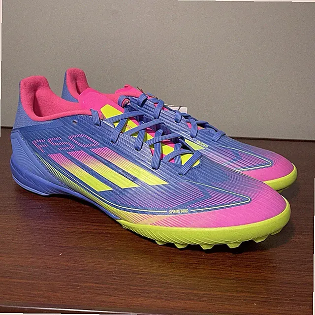 adidas F50 League TF Turf Men’s Size 11 Pink Multi Soccer Shoes IE1230 New NWT