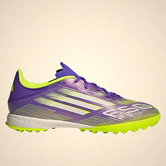 adidas F50 League Turf Soccer Cleats Mens Purple Sneakers Athletic Shoes JH7724