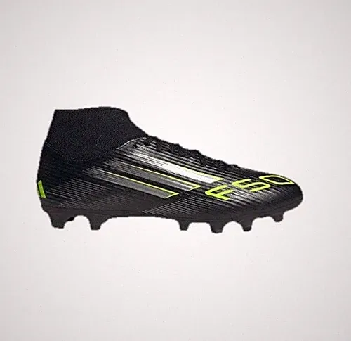 Adidas F50 Men 6.5 Club Messi FG/MG Soccer Cleats Black Women 7.5