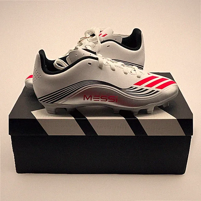 Adidas F50 Messi Cleats Youth Size 3.5 Club Firm/Multi-Ground JP7457 Brand New!