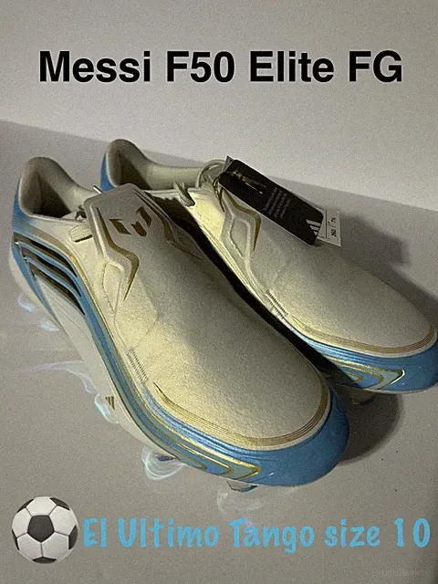 Adidas F50 Messi Elite Firm Ground Soccer Cleats El Ultimo Tango Size 10 IH1892