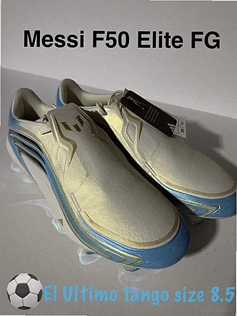 Adidas F50 Messi Elite Firm Ground Soccer Cleats El Ultimo Tango Size 8.5 IH1892